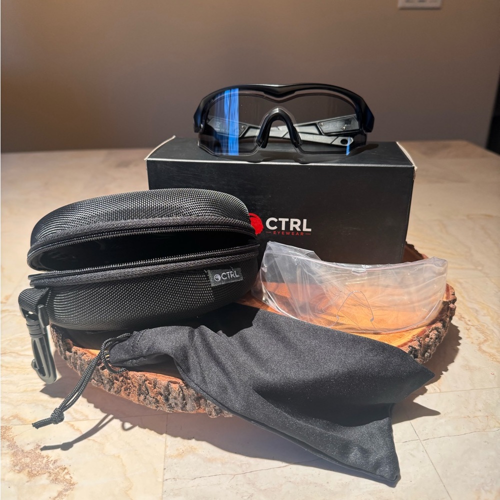 CTRL Black Protective Eyewear Set